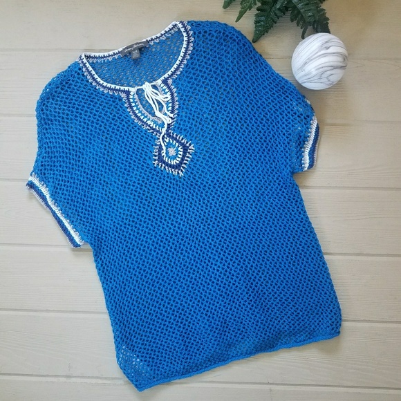 Tommy Bahama Other - Tommy Bahama Crochet Boho Beach Cover Up